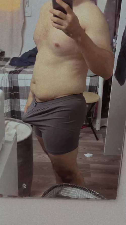 I’m so horny and getting ready to work