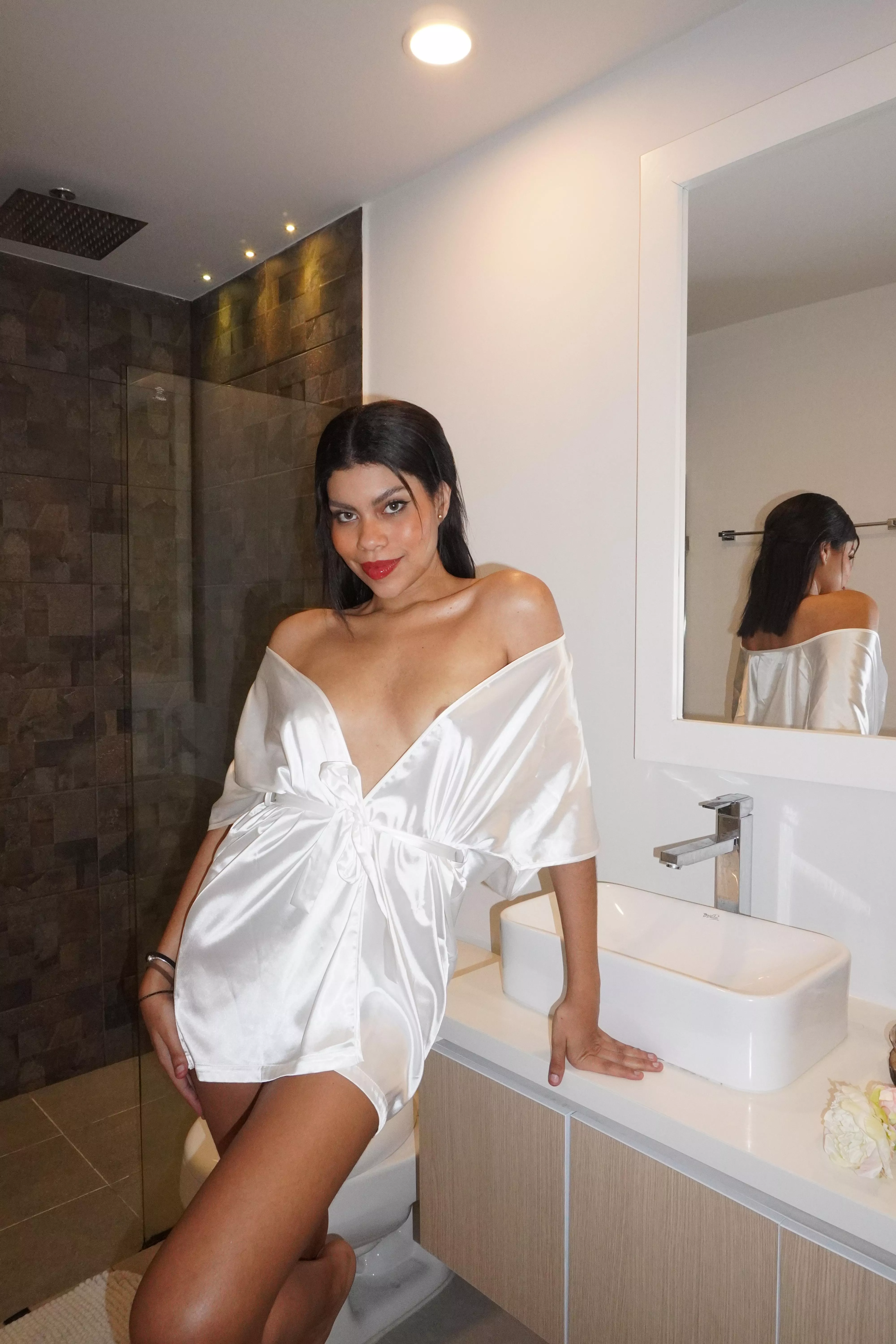 It makes me take a bath with you