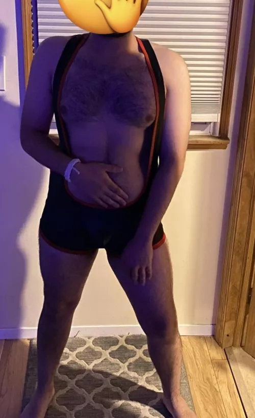 Just found an old pic of my first singlet!