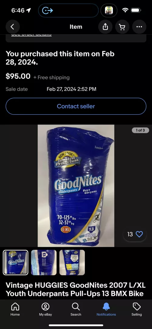 Just won these 2004 BMX goodnites