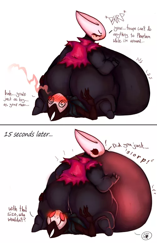 [m/f] grimm accidentally filling and luckily failing to burst very big and very hefty hornet [improved] by u/plusnegative