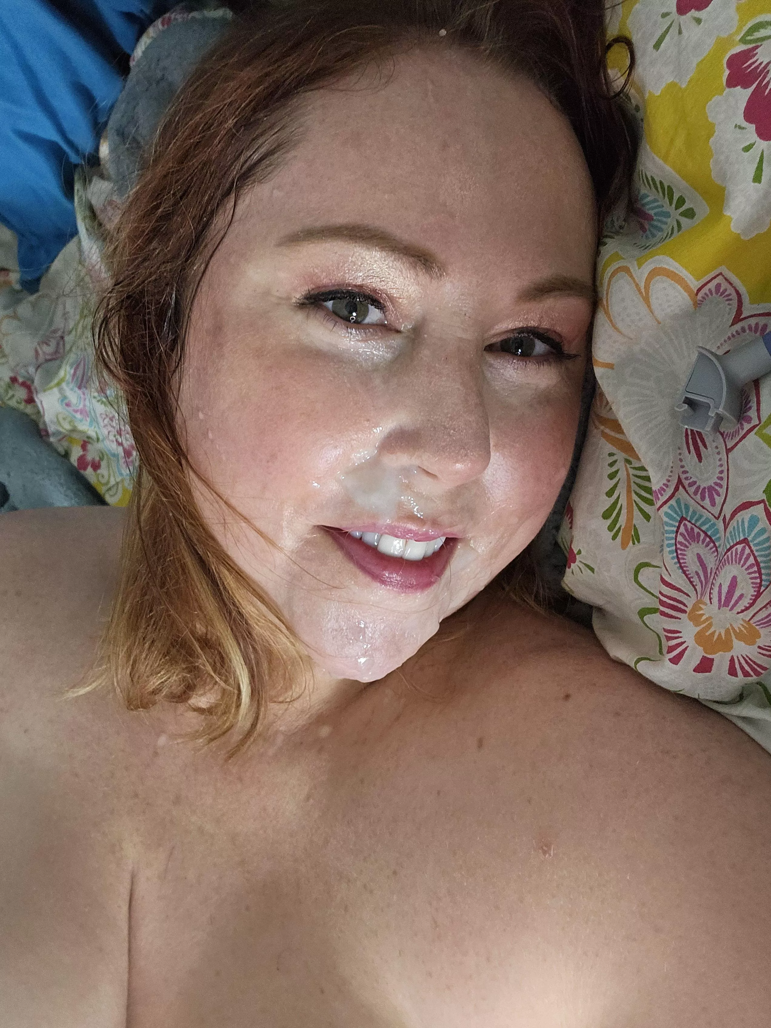 My face is a safe space for cum