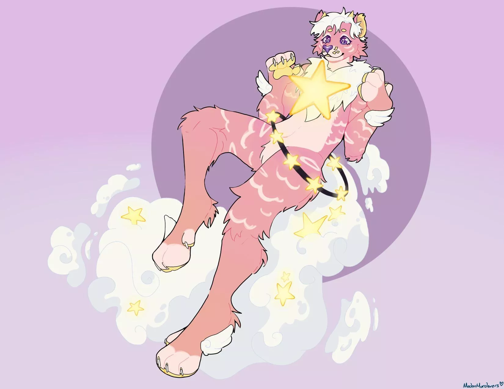 My half of an art trade with u/Beneficial-Ranger166 :DD