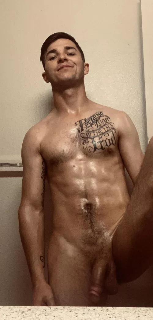 Never a shortage of baby oil ;)