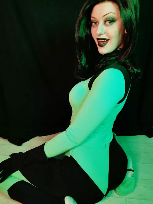 Nympha Ophis as Shego 💚🖤