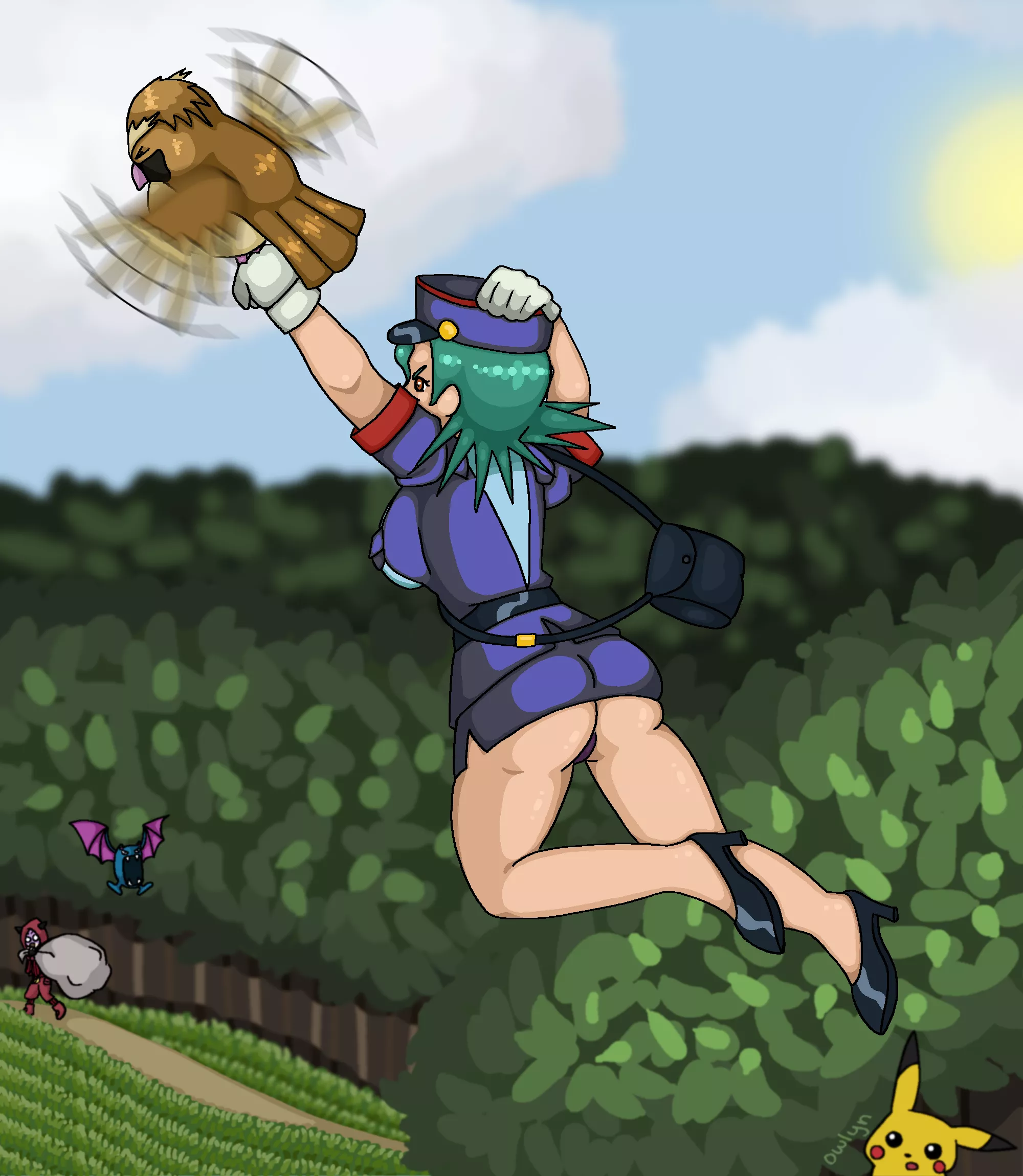 Officer Jenny Fighting Crime