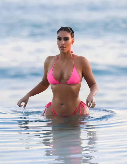 Pink is her hottest color