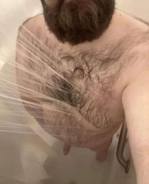 Post work day shower, anybody wanna join?