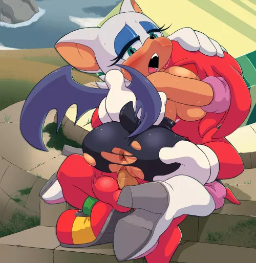 Rouge found a better treasure than the Master Emerald (FourPundo)