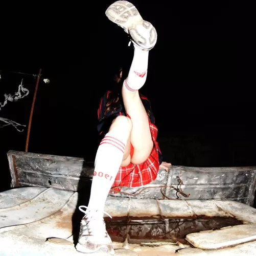 she couldn't close her legs all night