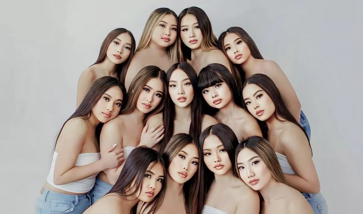 Some beautiful women 