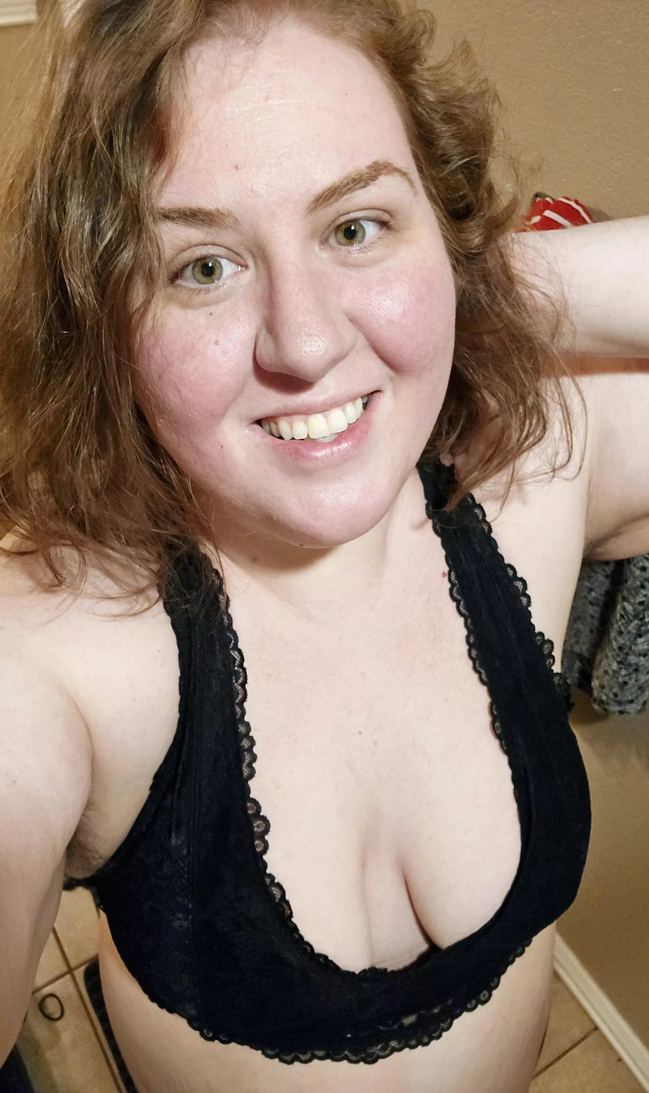 Still trying to feel more comfortable posting pictures of me smiling