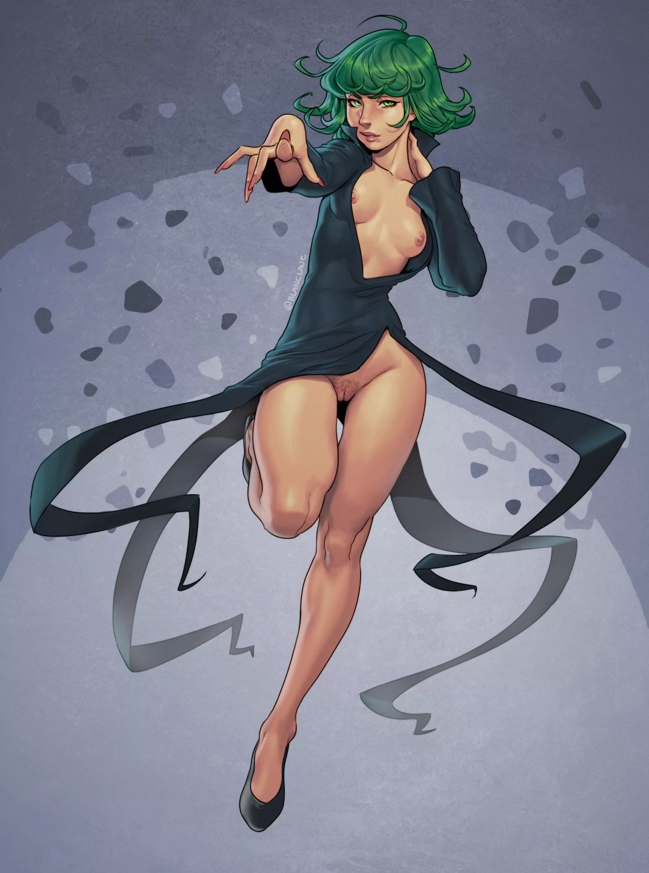 Tatsumaki minus a few articles of clothing [One Punch Man] (BlancLauz)