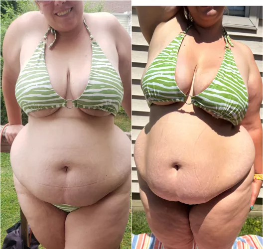 This bikini used to fit just right!