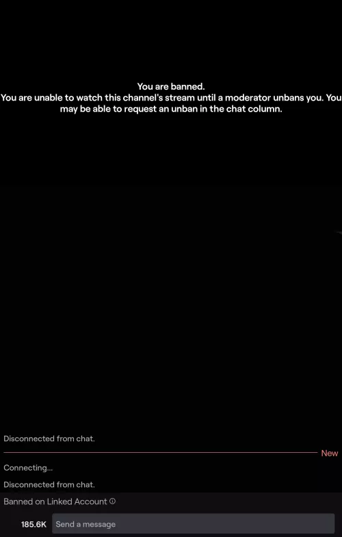 This just happened on my #1 fav streamer since 2018 & my most watched in 2022 & 2023.(?)