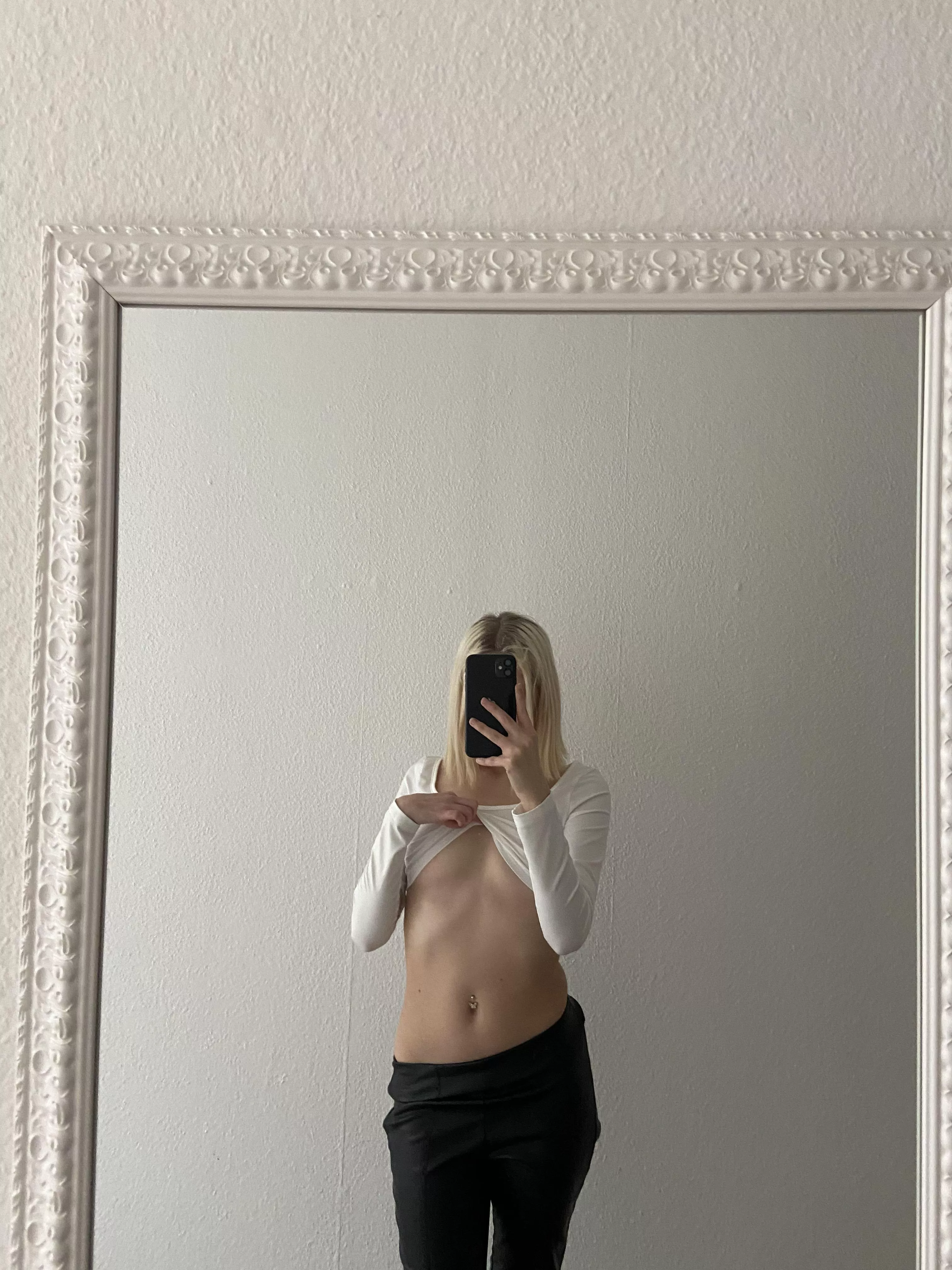 what would you do if I am standing in front of you like this