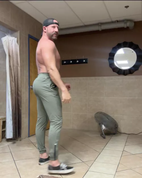 You should feel how firm it is