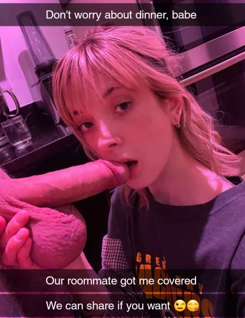 You're coming home and ask your gf what she wants for dinner and this is her response 