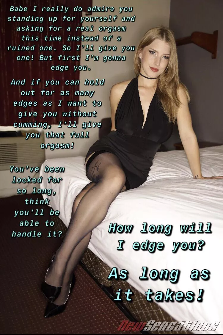 You’re not really gonna get that full orgasm