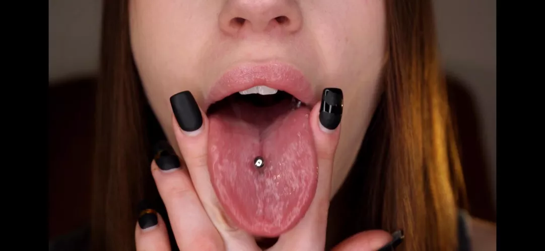 25% off on tongue fetish JOI vid! Close up and full face view. Dirty talk, asmr wet sounds, spit play, begging for cum :P