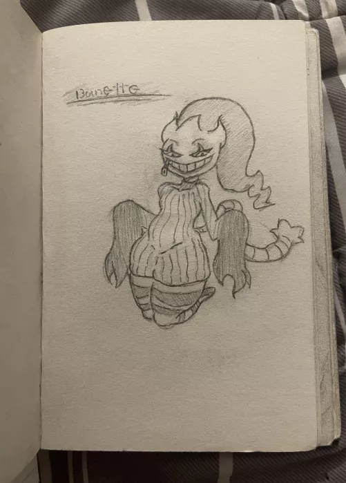 A lot of folks favorite monster poke girl design                      Banette.