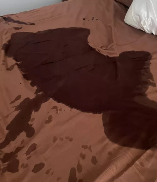 Absolutely drained 💦