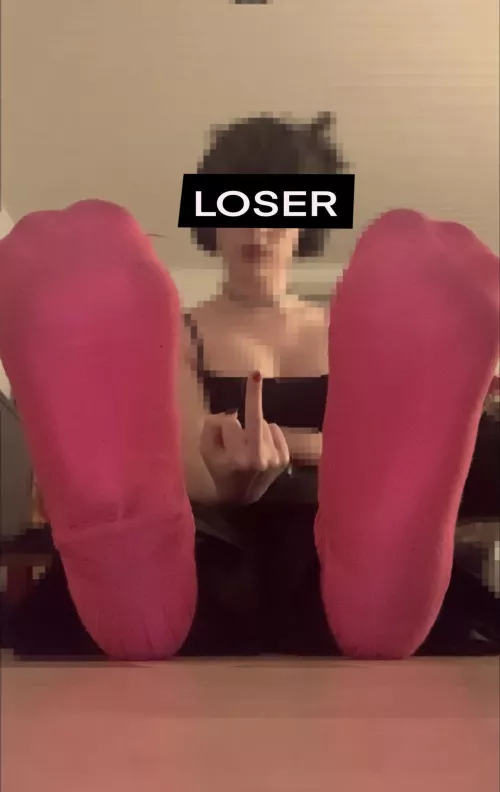 Always beneath me, loser;) 