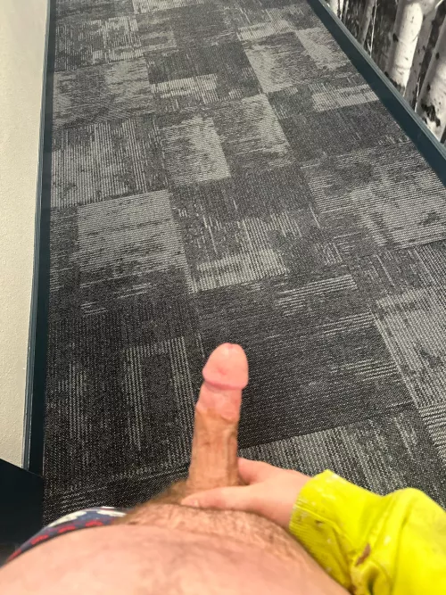 Back in the apartment halls, any dares for me?