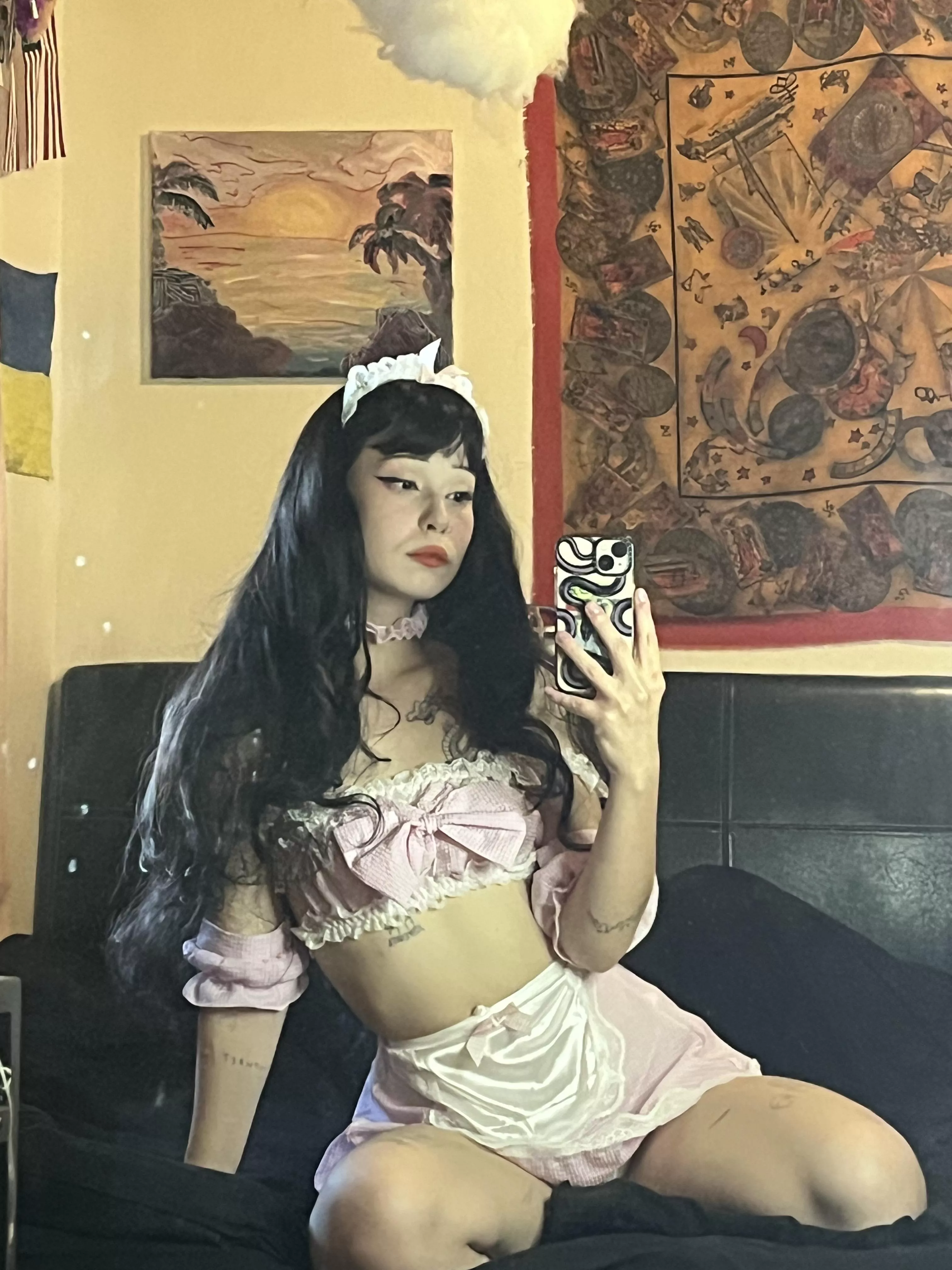 Do you like the view that adorned me? 😈