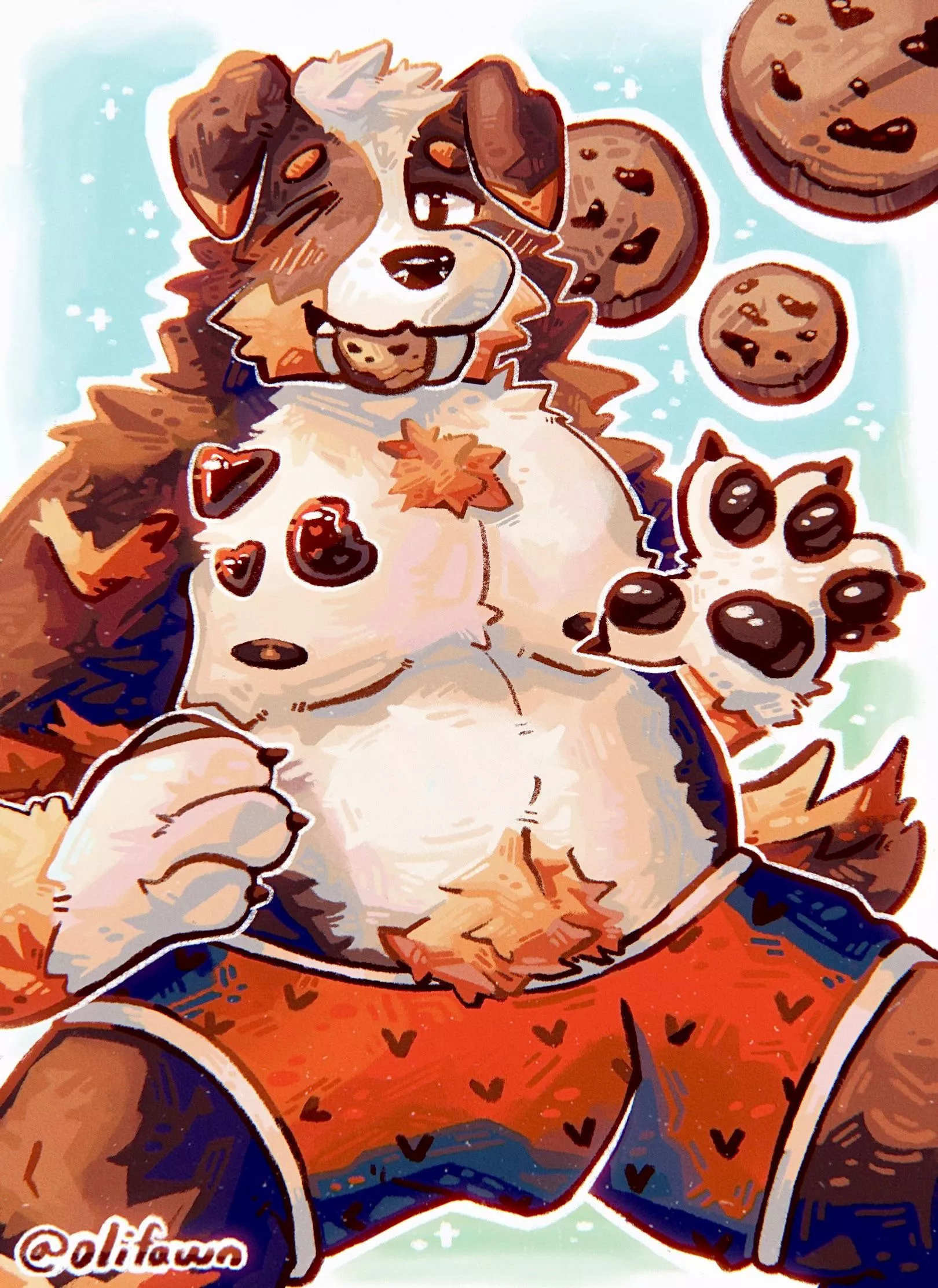 drew reo (@o_reowoof) w cookie included 🍪🐕