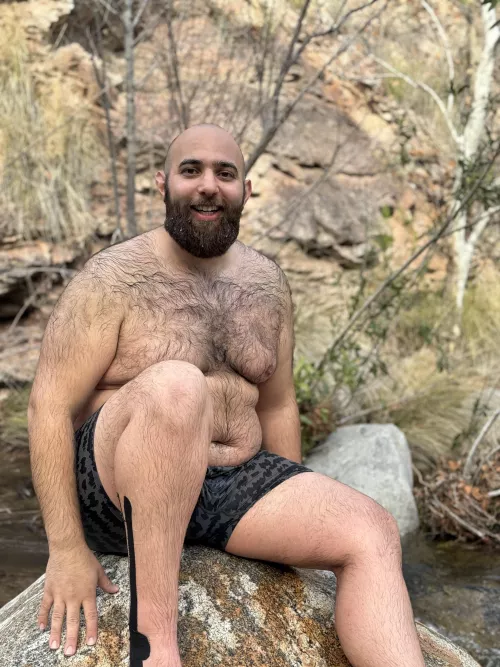 Enjoying the outdoors