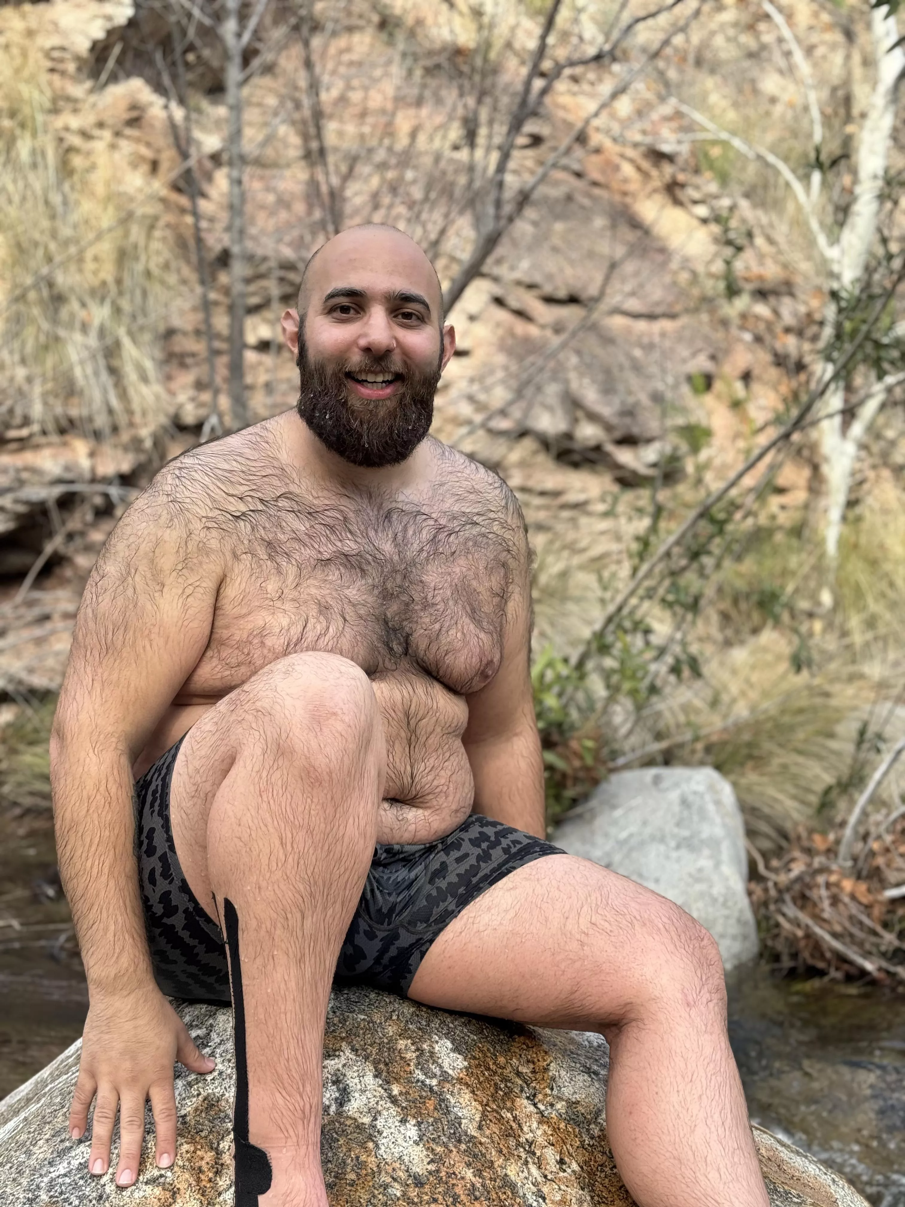 Enjoying the outdoors