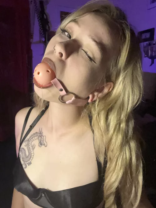 gag in my mouth, will it interfere with our games?) [F]