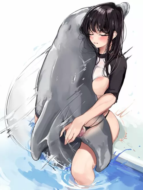 Have fun with Dolphins at the sea park (mamimi)