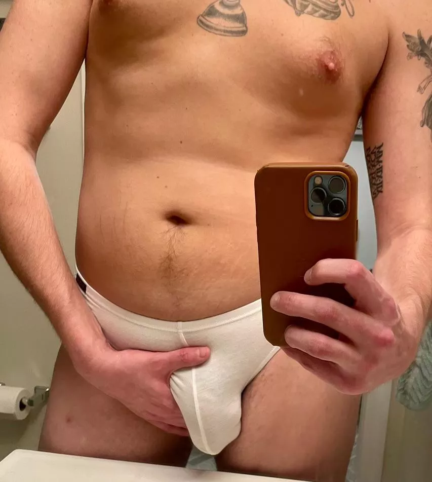 Hold my bulge?