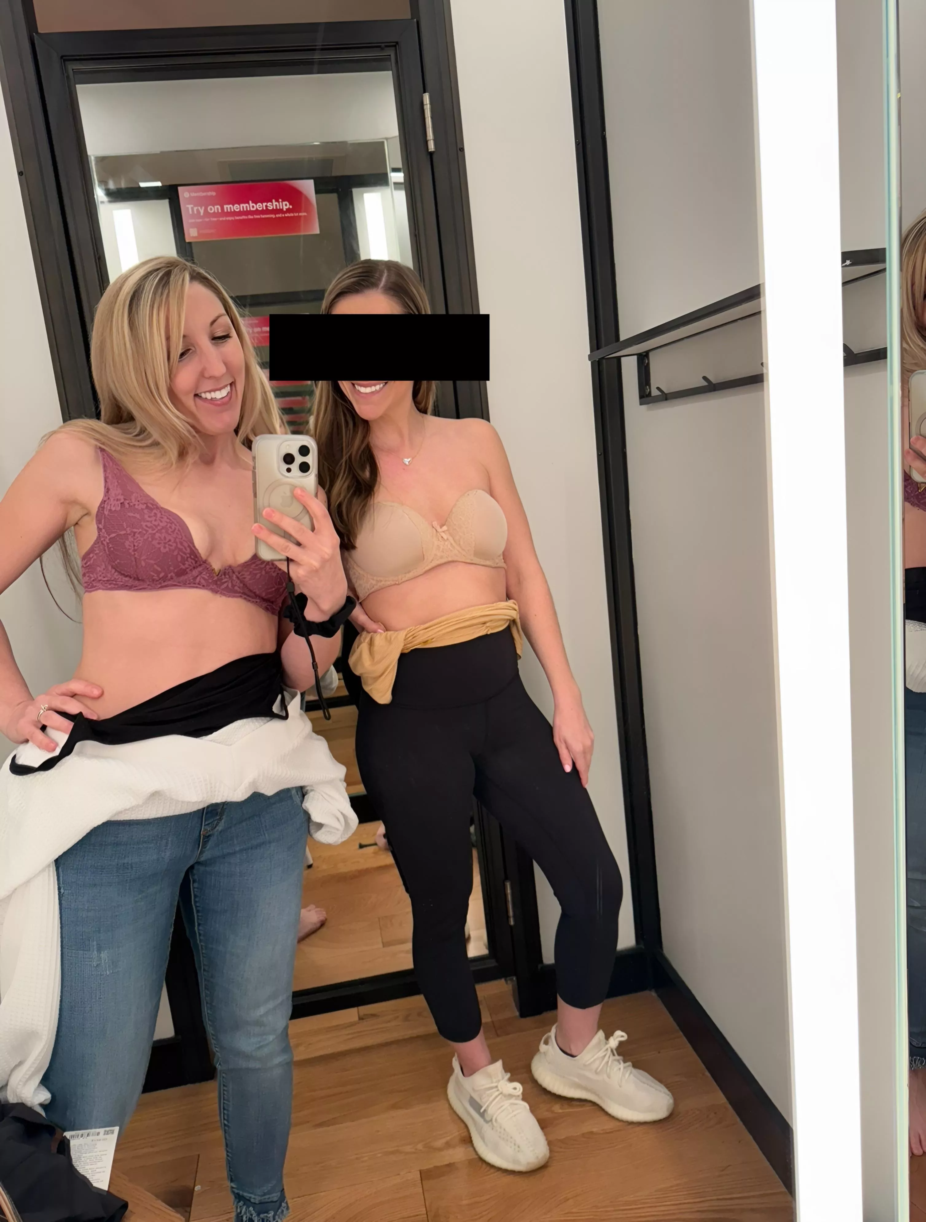 I love going shopping with my bestie