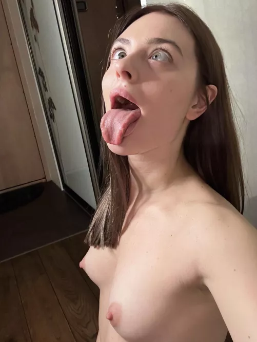 Ill keep my mouth open for you👅