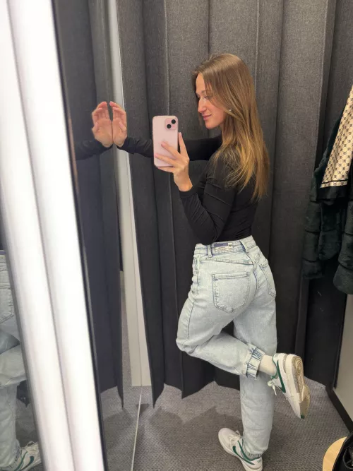 I’m in lingerie or wearing this, there’s no between