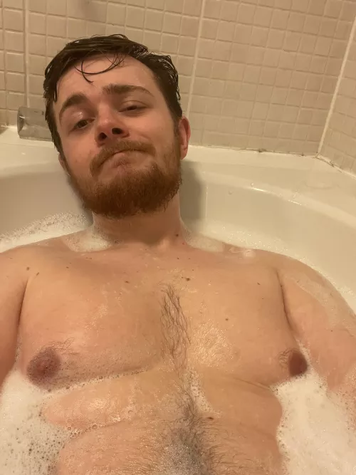 Join a cub for bath time?