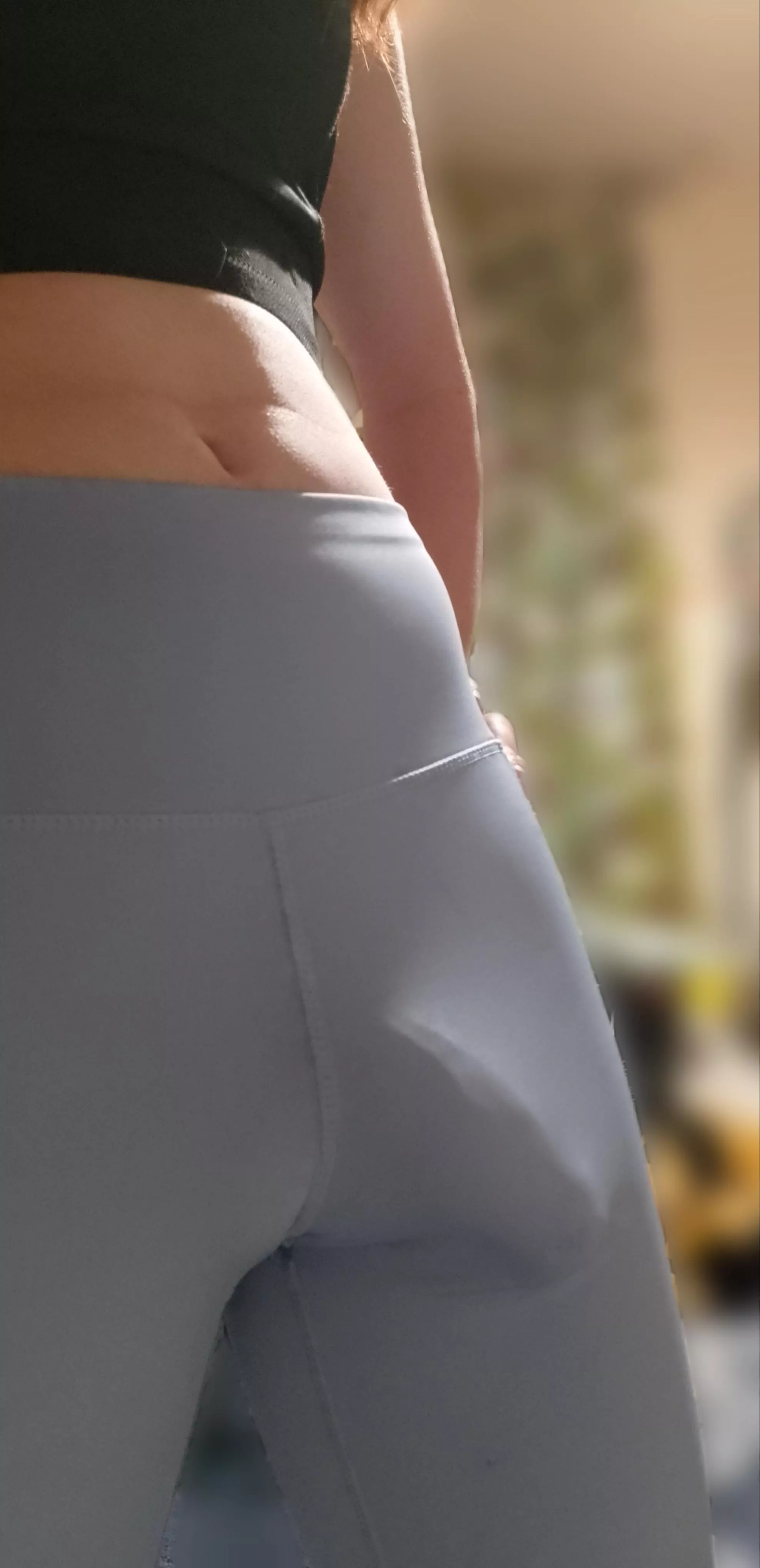 Like my leggings bulge 