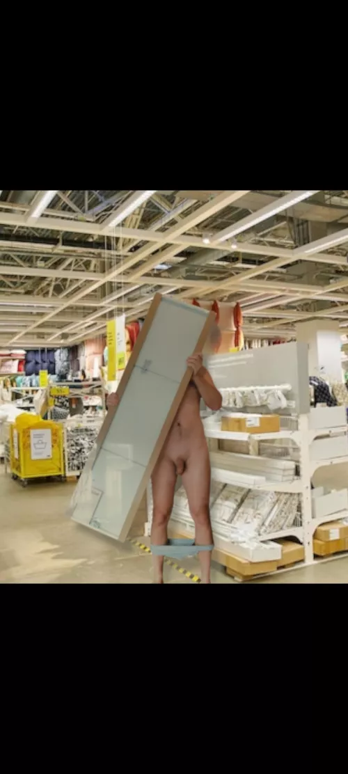 m20, did it again, nude at IKEA 