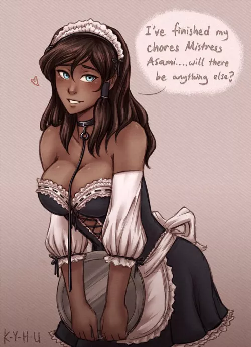 Maid Korra (k-y-h-u) [legend of Korra]