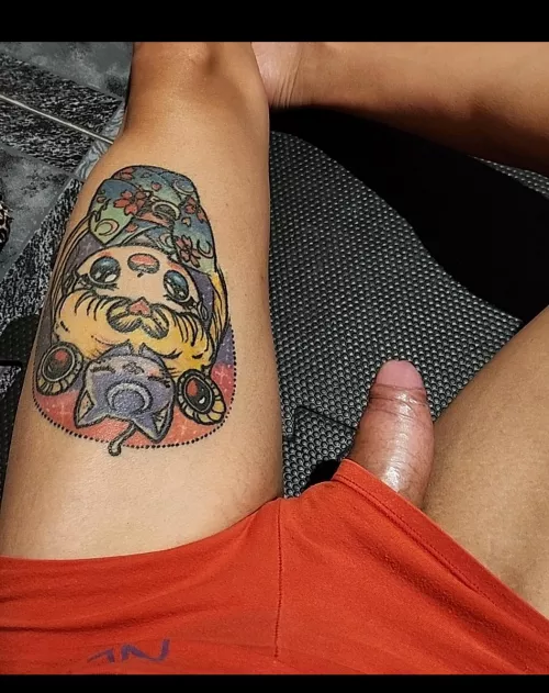 my cock gets hard and comes out of my panties. L!nk OF on  comments