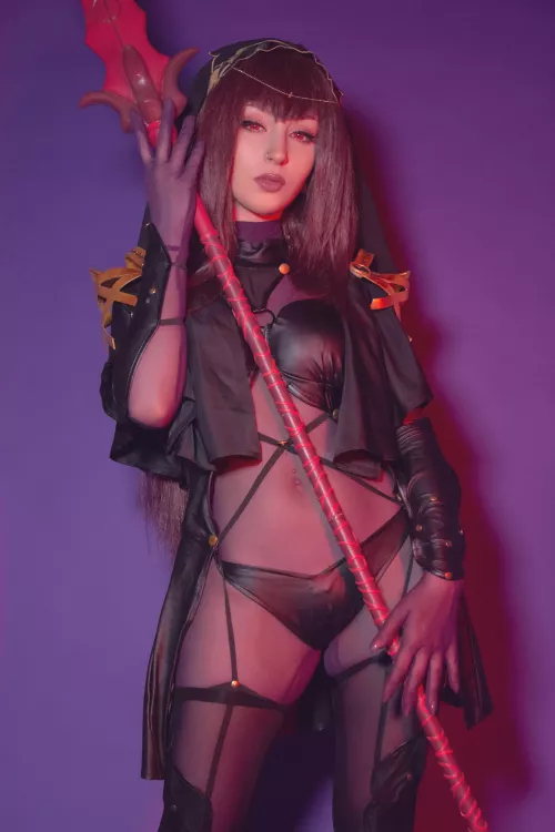 My Scathach cosplay from Fate Grand Order (Shiroktsne)