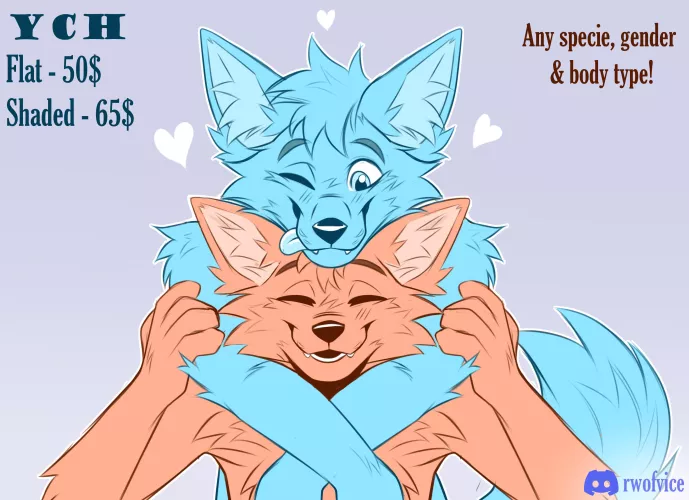 New hug YCH! 5 slots only
