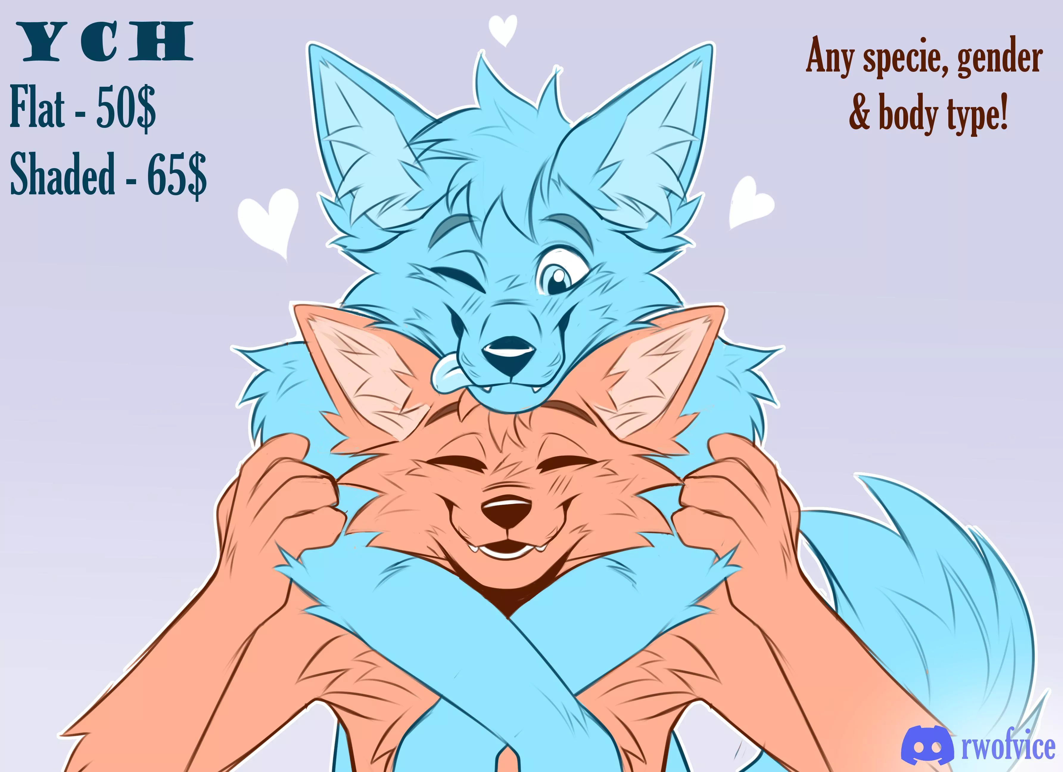 New hug YCH! 5 slots only