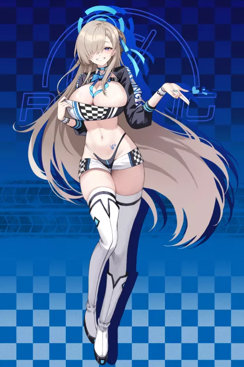 Race Queen Asuna [Blue Archive]