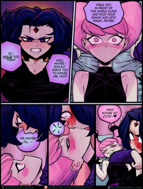Raven x Jynx Yuri (Teen Titans)