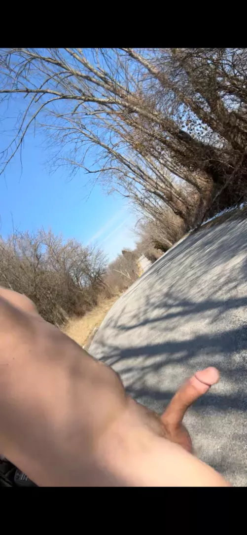 Should I see how far I can get from the car next time?