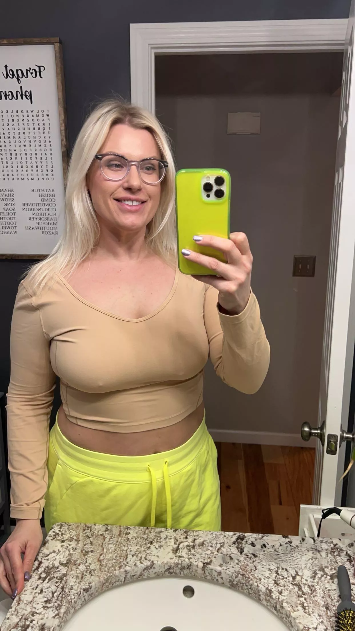 Sometimes it’s nice to just chill at home!